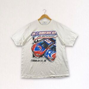 All American Racing Charlotte NC Graphic T Shirt XL Nascar Style